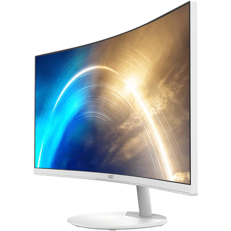 MSI Pro MP341CQW 34" Ultrawide Curved Business Monitor - White Color