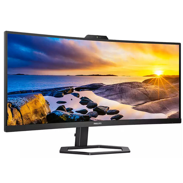Philips 34E1C5600HE 34" Ultrawide Curved Monitor with Windows Hello Webcam