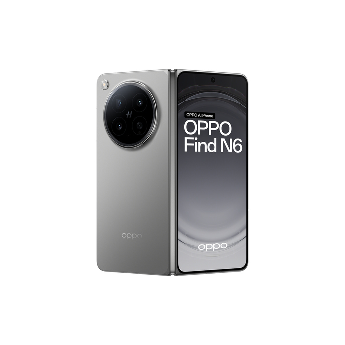 OPPO Find N6 Dual SIM Foldable Smartphone - 16GB+512GB - Stellar Titanium