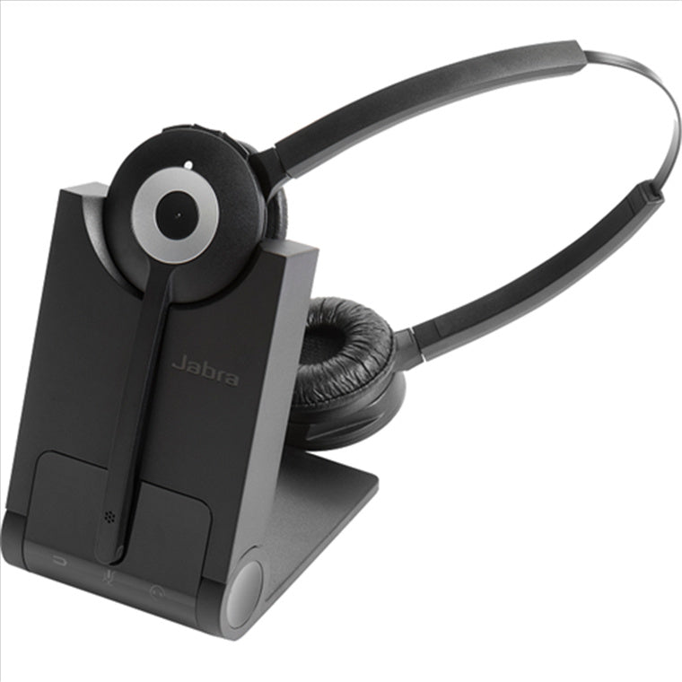 Jabra Pro 920 Duo DECT Wireless On-Ear Stereo Headset - UC Certified