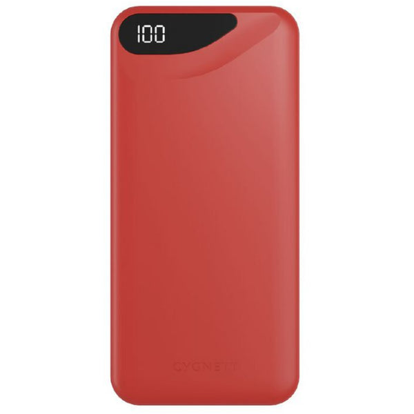 Cygnett CY4343PBCHE ChargeUp Boost Gen3 10000 mAh Power Bank - Red