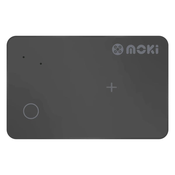 Moki MokiTag Card Wireless Charge - Works with Apple Find My Bluetooth Tracker