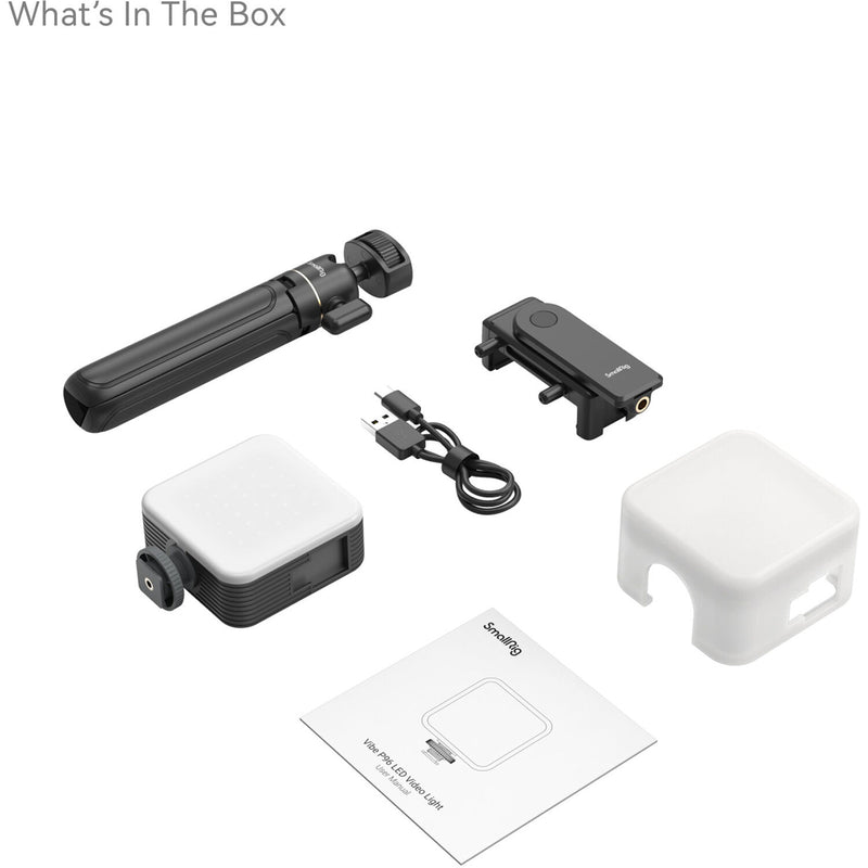 SmallRig Smartphone Vlog Tripod Kit VK-30 Advanced Version - Works In Portrait or Landscape Mode