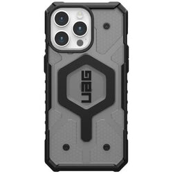 Urban Armor Gear 114301113131 UAG Pathfinder Clear Magsafe - iPhone 15 Pro Max - Ash