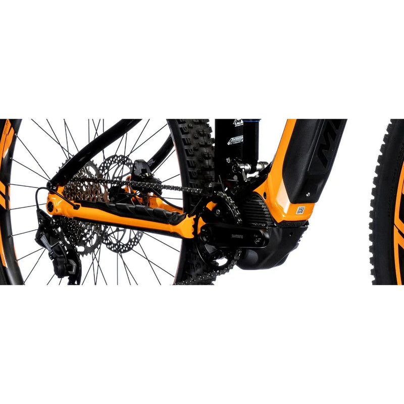 Merida eOne Forty 400 Electric Enduro Bike Black/Orange