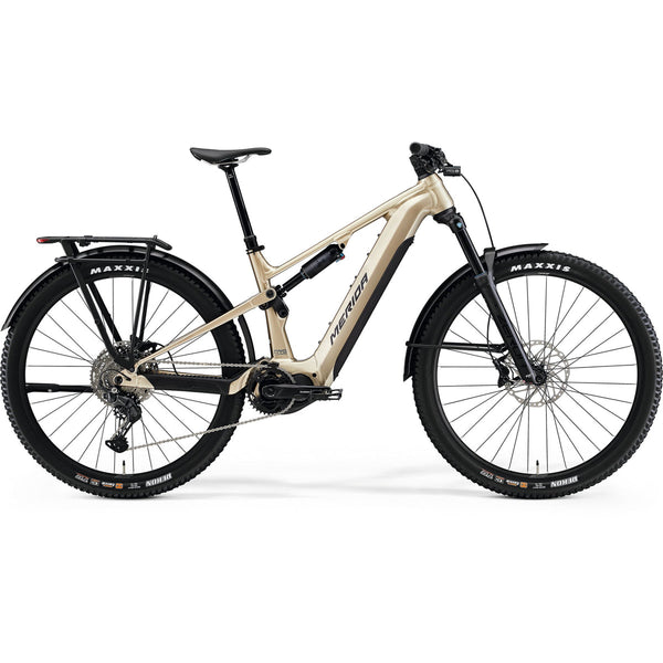 Merida eOne Forty 475 EQ Electric Enduro Bike 750Wh Battery High Cream (Black)