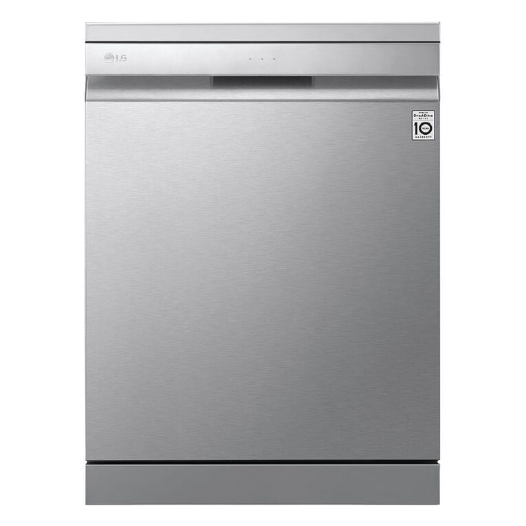 LG 60cm 15-Place Setting QuadWash Dishwasher - Noble Steel