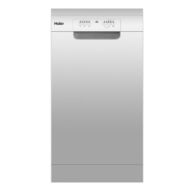 Haier 45cm 300 Series Freestanding Dishwasher - Satina