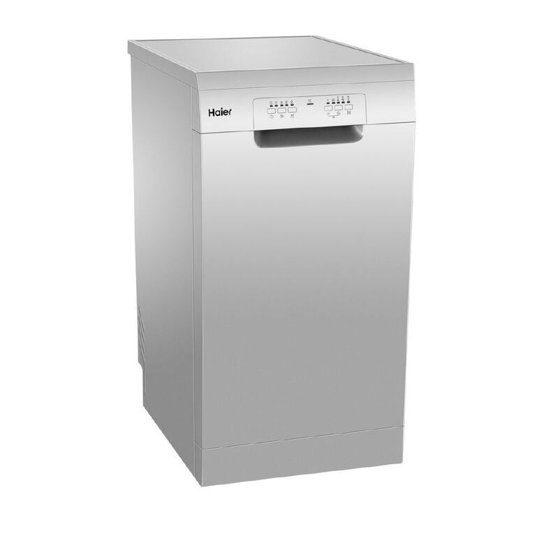 Haier 45cm 300 Series Freestanding Dishwasher - Satina