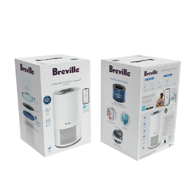 Breville the Smart Air Viral Protect Compact - Air Purifier