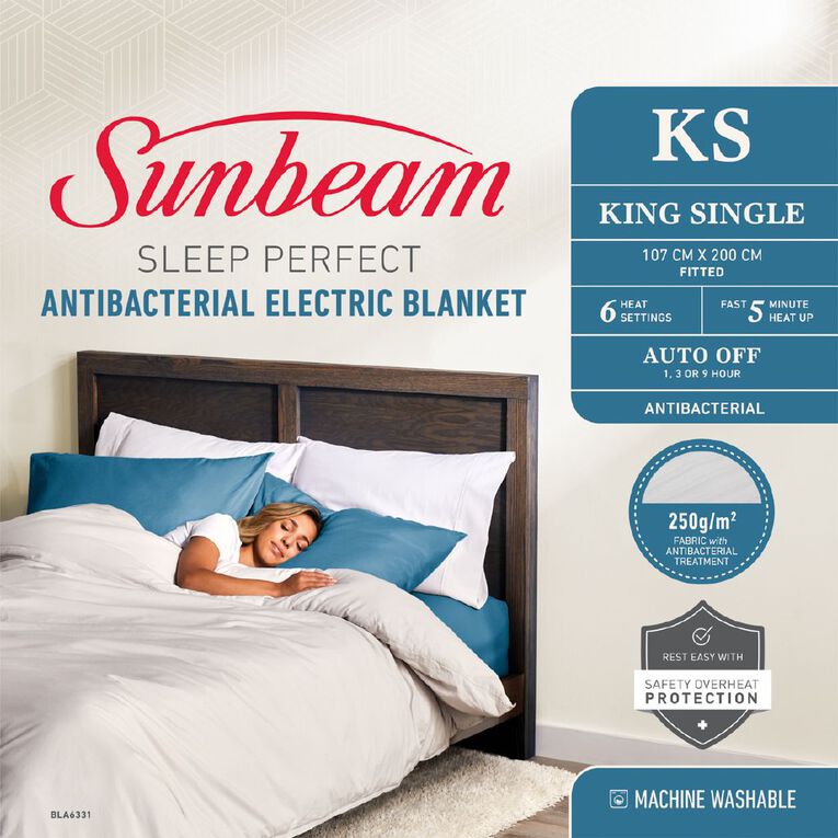 Sunbeam Sleep Perfect Antibacterial King Single