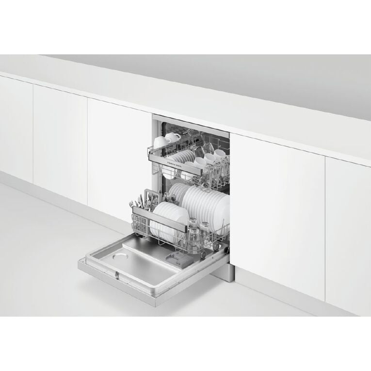 Fisher & Paykel 60cm Series 5 Freestanding Dishwasher - Stainless steel