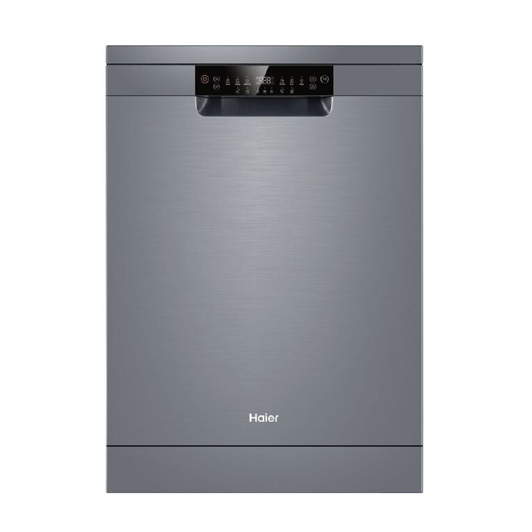 Haier 60cm 500 Series Freestanding Dishwasher - Satina