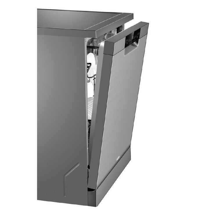 Haier 60cm 500 Series Freestanding Dishwasher - Satina