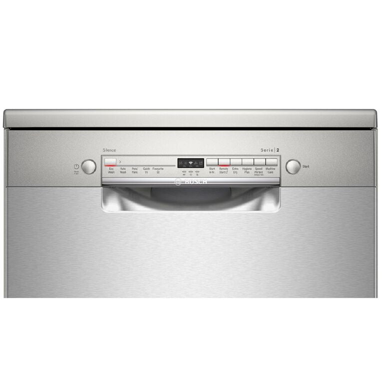 Bosch 60cm Series 2 Freestanding Dishwasher - Brushed Steel