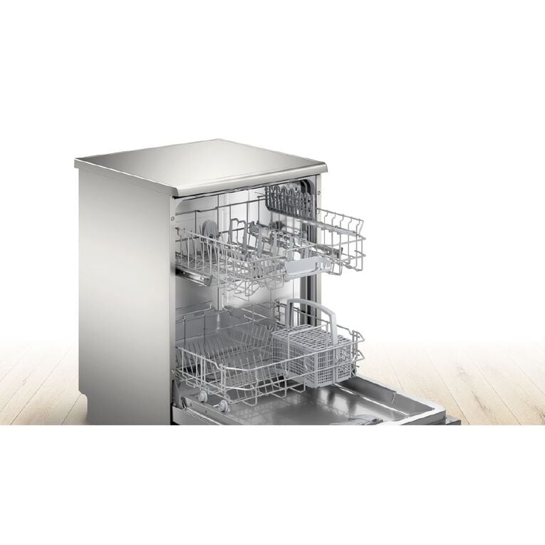 Bosch 60cm Series 2 Freestanding Dishwasher - Brushed Steel