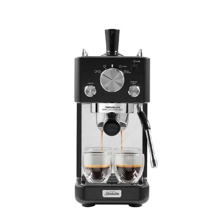 Sunbeam Origins Slimline Coffee Espresso Machine - Black