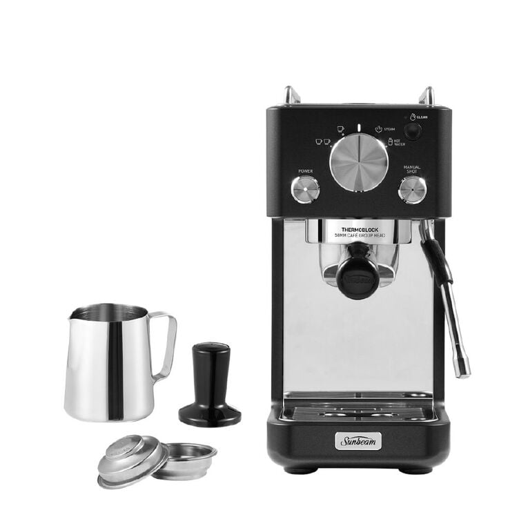 Sunbeam Origins Slimline Coffee Espresso Machine - Black