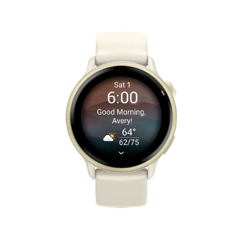 Garmin Vivoactive 6 - Bone/Lunar Gold