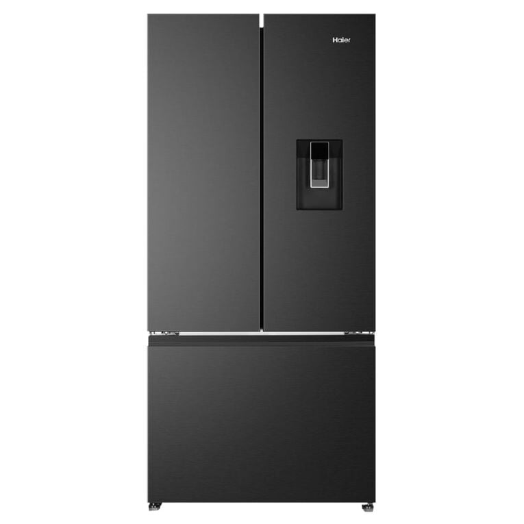 Haier 509L 500 Series French Door Refrigerator Non-plumbed water - Black