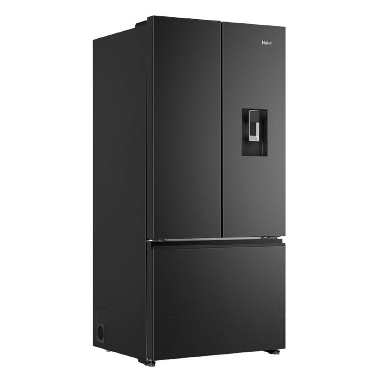 Haier 509L 500 Series French Door Refrigerator Non-plumbed water - Black