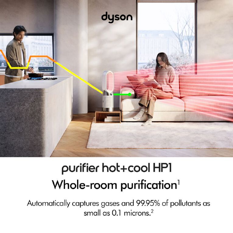 Dyson Purifier Hot+Cool HP1 White