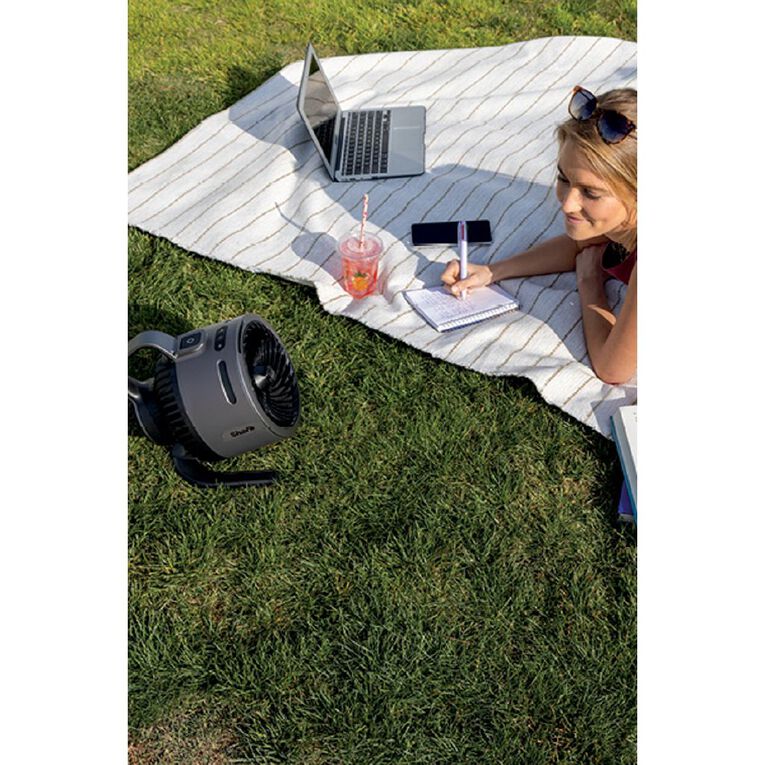 Shark FlexBreeze HydroGo Misting Portable Fan (Dark Grey)