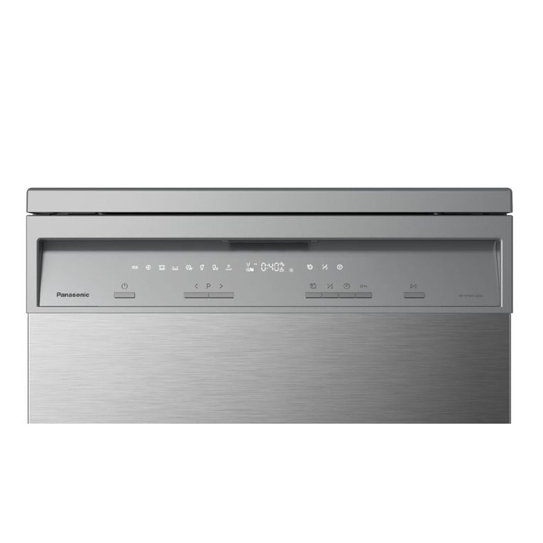 Panasonic 60cm 14 Place Setting Freestanding Dishwasher - Stainless Steel
