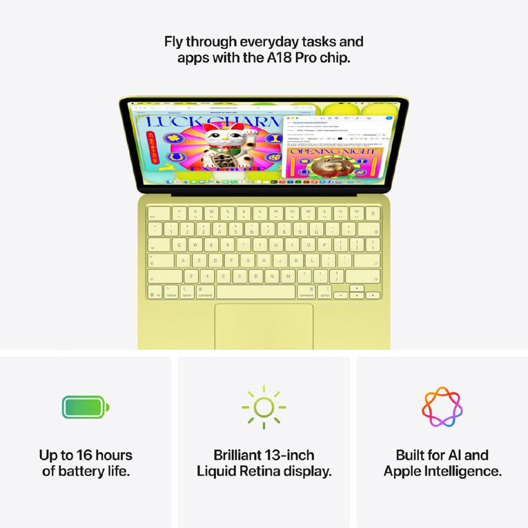 Apple MacBook Neo 13-inch with A18 Pro Chip 8GB/256GB 6 Core CPU 5 Core GPU - Blush