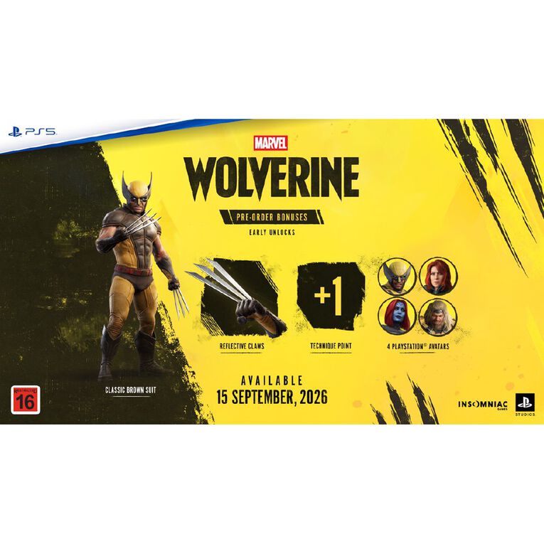 PS5 Marvel's Wolverine