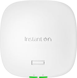 HPE Instant On AP32 Tri-Band AX4200 Indoor Smart Mesh Wi-Fi 6E Access Point, (Power Adaptor Included)