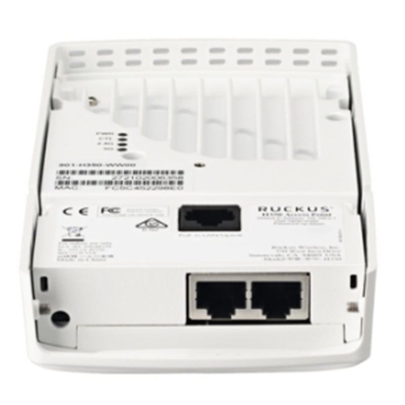 Ruckus ZoneFlex H350 Wall-Mounted Indoor 802.11ax Wi-Fi 6 Access Point, 2x2:2, AX1800, 3 x 1 GbE, Embedded IoT