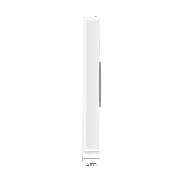 TP-Link Omada EAP235-Wall MU-MIMO, Dual-Band AC1200 (300+867Mbps) Wall-Plate Wi-Fi Access Point, 4 x Gigabit Ethernet Port