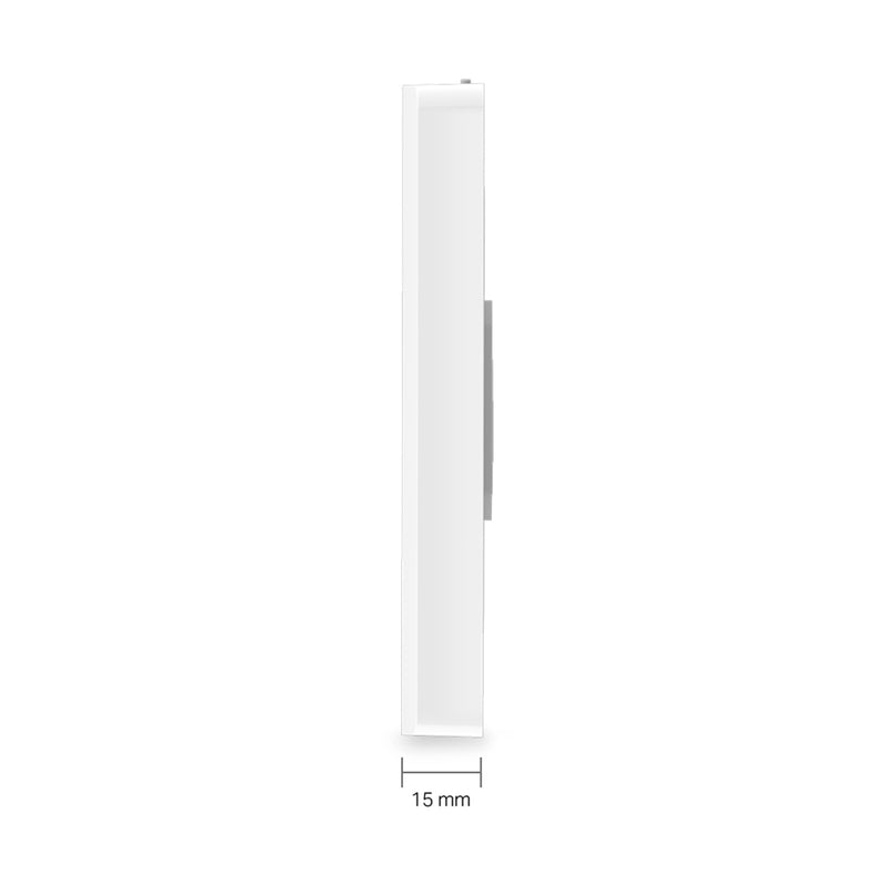 TP-Link Omada EAP235-Wall MU-MIMO, Dual-Band AC1200 (300+867Mbps) Wall-Plate Wi-Fi Access Point, 4 x Gigabit Ethernet Port