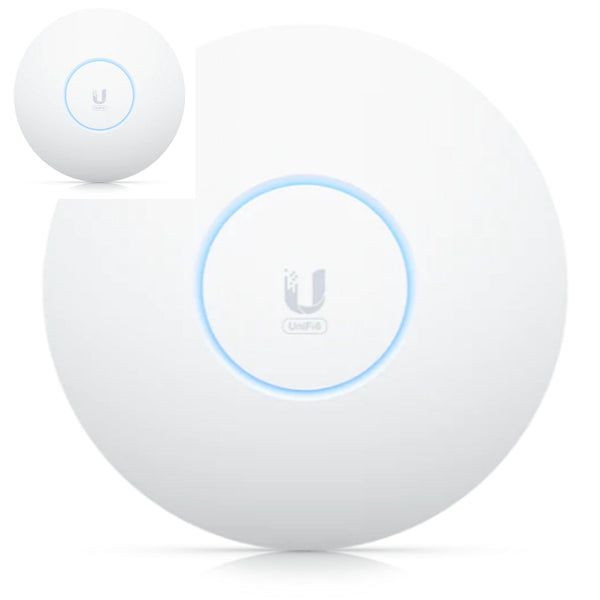 Ubiquiti UniFi U6-Enterprise Tri-Band AX10200 Wi-Fi 6E Access Point, 1 x 2.5GbE