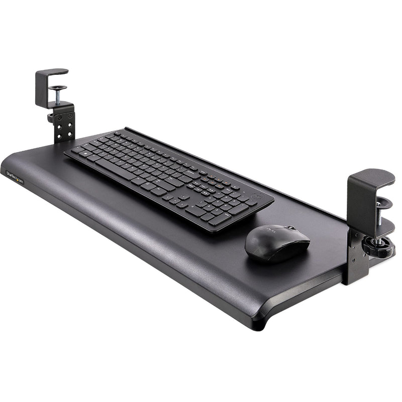StarTech KEYBOARD-TRAY-CLAMP1 Under-Desk Keyboard Tray Adjustable