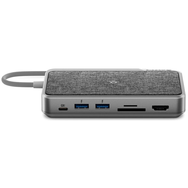 Alogic Wave USB-C Single 4K Docking Station, support 60W Power Delivery and 5W Qi Wireless Charging, build in 5000mAh battery, USB3.0 x2, USB-C x1, HDMI x1, SD Reader x1, MicroSD Reader x1, support Apple Intel & M1 / ChromeOS / Windows, 2yr