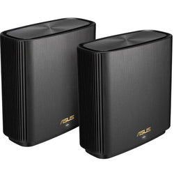 ASUS ZenWifi XT8 V2 (AX6600) Tri-Band Wi-Fi 6 Whole Home Mesh System - Black - 2 Pack