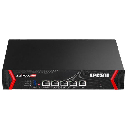 Edimax APC500 Wireless AP Controller. Scalable architecture. Centralized management. Guest access andcaptive portal. Supports Edimax PRO CAP and WAP model AP s.