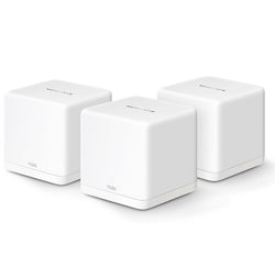 Mercusys Halo H60X (AX1500) Dual-Band WiFi 6 Whole Home Mesh WiFi System - 3 Pack