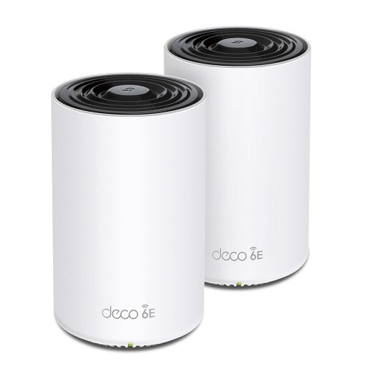 TP-Link Deco XE75 Pro (AXE5400) Tri-Band WiFi 6E Whole-Home Mesh System - 2 Pack