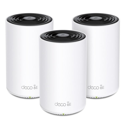 TP-Link Deco XE75 (AXE5400) Tri-Band WiFi 6E Whole-Home Mesh System - 3 Pack