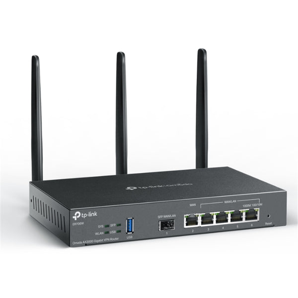 TP-Link Omada ER706W (AX3000) Gigabit Multi-WAN VPN Router