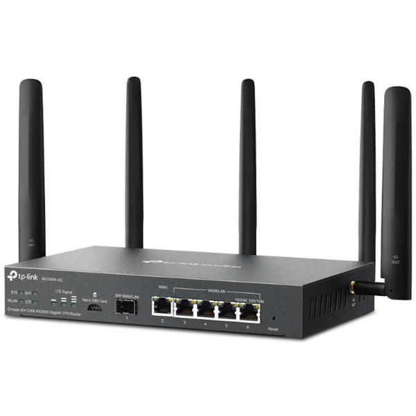 TP-Link Omada ER706W (AX3000) 4G+ Gigabit VPN Router