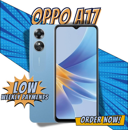 OPPO A17 Smartphone, 64GB, Lake Blue