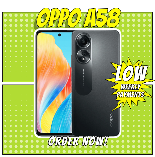 OPPO A58 - Glowing Black