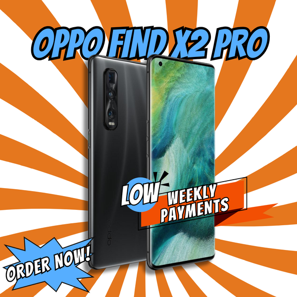 OPPO Find X2 Pro 5G - Snapdragon 865 6.7 inch 4260mAh 48MP Zoom Camera 120Hz Smartphone- Black