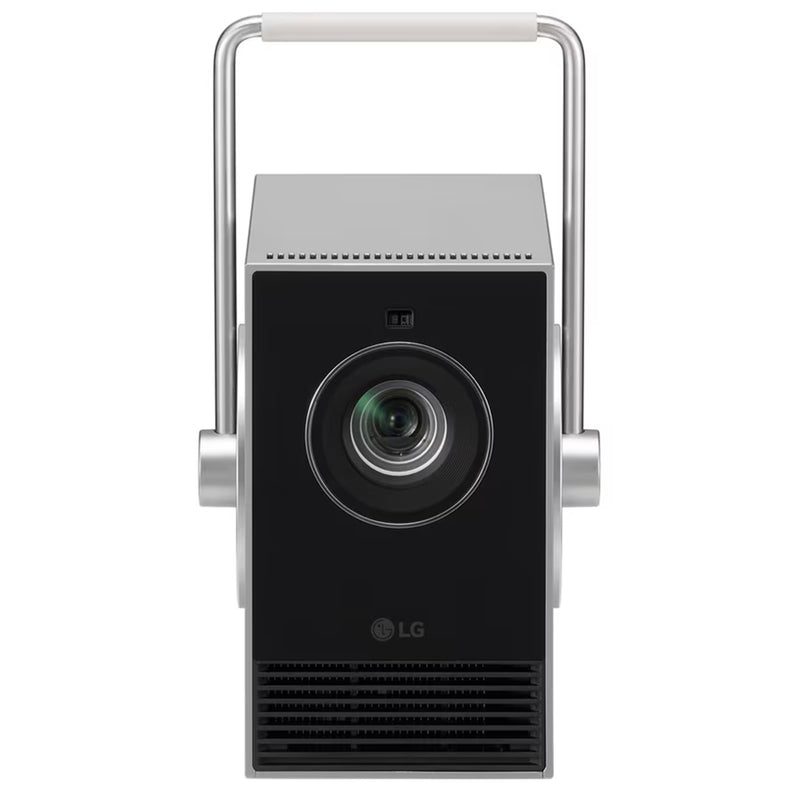 LG CineBeam HU710PB 4K Smart Portable Laser Projector - 3840x2160 , 3-Channel RGB Laser , 500 Lumens, - Auto Screen Adjustment , Screen Share from Both Apple and Android , WebOS ,