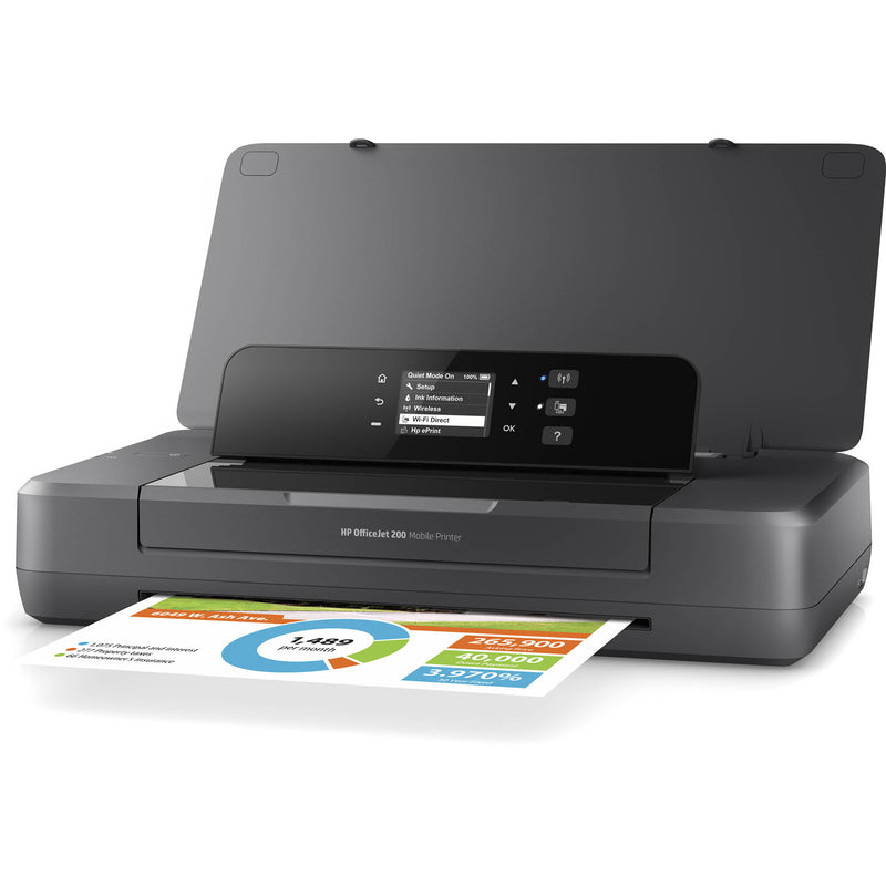 HP Portable Printer Startup Pack Includes one Officejet 200 Portable printer & 2500 Sheets A4 Paper