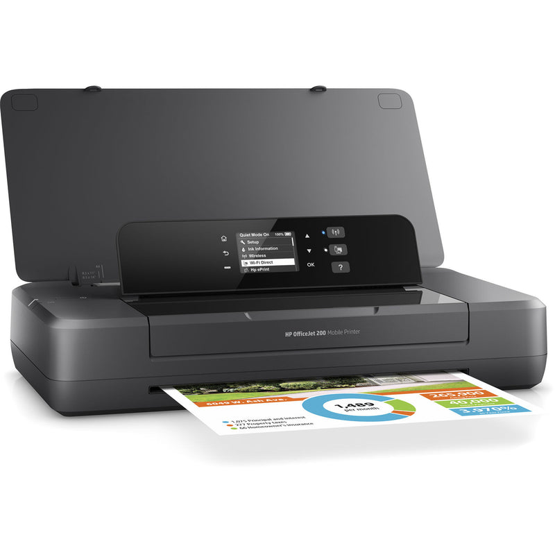 HP Portable Printer Startup Pack Includes one Officejet 200 Portable printer & 2500 Sheets A4 Paper